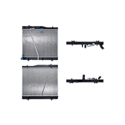 Radiador Ty Hiace 2006 2007 2008 2009 2010 L4 2.7 Lts C/S Aa Aut 20X26X36Mm Alum Sold Polar