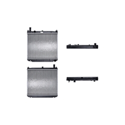 Radiador Ty Hiace 04-09 2.5 Lts Diesel C/S Aa Aut 20 5/8X24 1/3X26Mm Alum Sold Polar