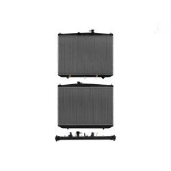 Radiador Ty Highlander 2014 2015 2016 L4 2.7/V6 3.5 Lts C/S Aa Aut 20 2/3X29 5/6X16Mm Alum Sold Polar