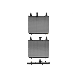 Radiador Ty Avanza 2016 2017 2018 2019 2020 2021 2022 L4 1.5 Lts C/S Aa Std 16 3/4X22 1/5X16Mm Alum Sold Polar