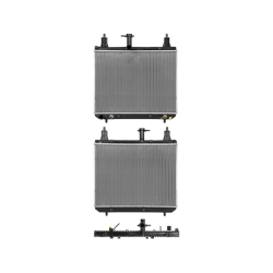 Radiador Ty Avanza 2016 2017 2018 2019 2020 2021 2022 L4 1.5 Lts C/S Aa Aut 16 3/4X22 1/5X16Mm Alum Sold Polar