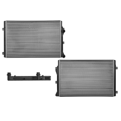 Radiador Vw Jetta 08-15 L4 2.0 Lts Std C/S Aa Std 25 3/5X17 7/9X34Mm Alum Mec Polar