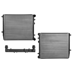 Radiador Vw Polo/Ibiza/Cordoba 01-09 L4 1.2, 1.4, 1.6 Lts Std S/Aa 17X15 2/7X26Mm Alum Mec Polar