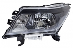 Faro Nissan Pu Np300/ Frontier 2021 2022 2023 2024 Fondo Negro Tyc1 Izquierdo