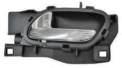 Manija Int Peugeot 407 2006-2009 Negra/ Cromo Del/ Trasera Plastico 2218 Izq