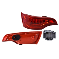 Par Calaveras  Audi Q7 Leds 2010 2011 2012 2013 2014 Depo