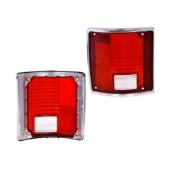 Par Calaveras  Chevrolet Cheyenne Filo Cromo 1989 1990 Depo