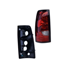 Par Calaveras  Chevrolet Silverado Filo Negro 2005 2006 Depo