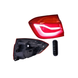 Par Calaveras Ext Bmw Serie 3 Sedan Leds 2016 2017 2018 Depo