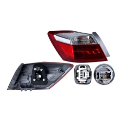 Par Calaveras Ext Honda Accord Leds 2013 2014 2015 Depo