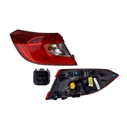 Par Calaveras Ext Honda Accord Sedan Leds 2018 2019 Depo