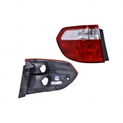 Par Calaveras Ext Honda Odyssey Roja 2005 2006 2007 Depo