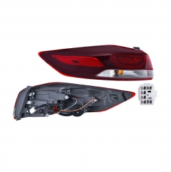 Par Calaveras Ext P/Hyundai Elantra Leds 2017 2018 Depo