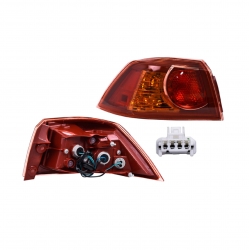 Par Calaveras Ext Mitsubishi Lancer P/3 Focos 2008 2009 Depo