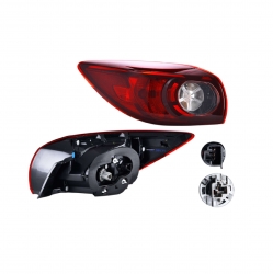 Par Calaveras Ext Mazda 3 H-Back  2014 2015 2016 2017 Depo