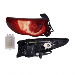 Par Calaveras Ext Mazda 3 H-Back Leds 2019 2020 2021 Depo