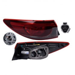 Par Calaveras Ext Mazda 6 G.Touring Plus Leds 2017 2018 Depo