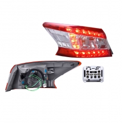 Par Calaveras Ext Nissan Sentra Leds 2013 2014 2015 Depo