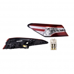 Par Calaveras Ext Toyota Camry Le Leds 2018 2019 2020 Depo