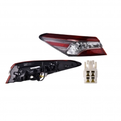 Par Calaveras Ext Toyota Camry Xse Leds 2018 2019 2020 Depo