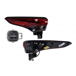 Par Calaveras Ext Toyota Highlander Leds 2020 2021 2022 Depo