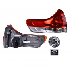 Par Calaveras Ext Toyota Sienna Le  2011 2012 2013 2014 Depo