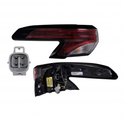 Par Calaveras Ext Toyota Sienna Le Leds 2021 2022 2023 Depo