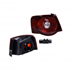 Par Calaveras Ext Volkswagen Bora Leds Obscura 2008 Depo