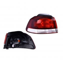 Par Calaveras Ext Volkswagen Golf Gti  2010 2011 2012 Depo