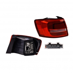 Par Calaveras Ext Volkswagen Jetta Clara Leds 2015 2016 Depo