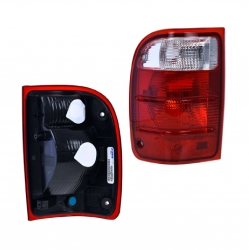 Par Calaveras  Ford Ranger Lisa Bco/Roja 2001 2002 2003 Depo