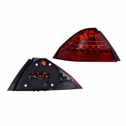 Par Calaveras  Honda Accord Sedan Leds Roja 2006 2007 Depo