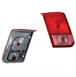 Par Calaveras Int Honda Civic Sedan Rosa/Roja 2001 2002 Depo