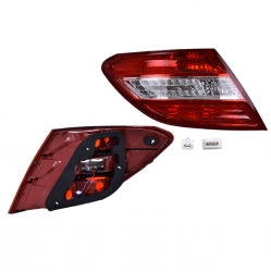 Par Calaveras  Mbenz Clase C Leds 2008 2009 2010 2011 Depo