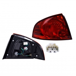 Par Calaveras  Nissan Sentra Roja 2004 2005 2006 Depo