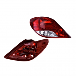 Par Calaveras  Peugeot 207 3 Puertas Leds 2010 2011 Depo