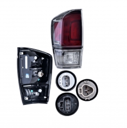 Par Calaveras  Toyota Tacoma Bisel Cromo 2016 2017 2018 Depo