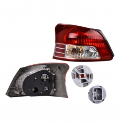 Par Calaveras  Toyota Yaris Sedan  2007 2008 2009 2010 Depo