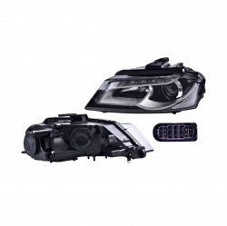 Par Faros Audi A3 Sedan C/Leds P/Xenon 2009 2010 2011 Depo