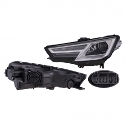 Par Faros Audi A4 C/Leds P/Xenon 11 Pin 2017 2018 Depo
