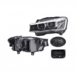 Par Faros Bmw X3 C/Leds P/Xenon 2015 2016 2017 Depo