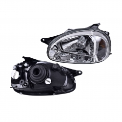Par Faros Chevrolet Chevy C/Ajustes 2001 2002 2003 Depo