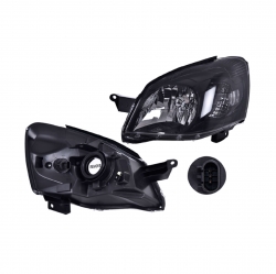 Par Faros Chevrolet Chevy Fondo Negro 2009 2010 2011 Depo