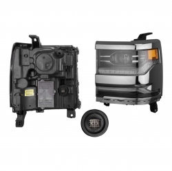 Par Faros Chevrolet Cheyenne High Country C/Leds 2016 Depo