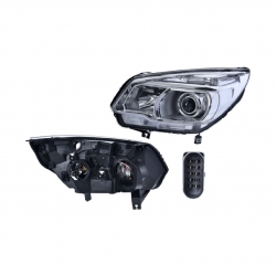 Par Faros Chevrolet Colorado C/Lupa P/Halogeno 2013 Depo