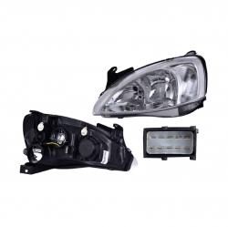 Par Faros Chevrolet Corsa P/Halogeno 2000 2001 2002 Depo