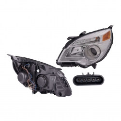 Par Faros Chevrolet Equinox Ltz C/Lupa 2010 2011 2012 Depo