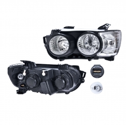 Par Faros Chevrolet Sonic Aro Negro 2012 2013 2014 Depo