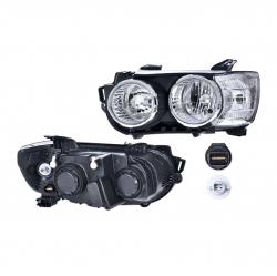 Par Faros Chevrolet Sonic Sedan Aros Cromo 2016 Depo