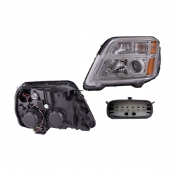 Par Faros Gmc Terrain Fondo Cromado 2016 2017 Depo